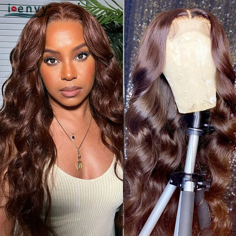 Chocolate Brown Lace Front Wigs Body Wave 13X4 Transparent Hd Lace Frontal Wigs Human Hair Wigs Peruvian Straight Lace Front Wig
Chocolate Brown Lace Front Wigs Body Wave 13X4 Transparent Hd Lace Frontal Wigs Human Hair Wigs Peruvian Straight Lace Front Wig