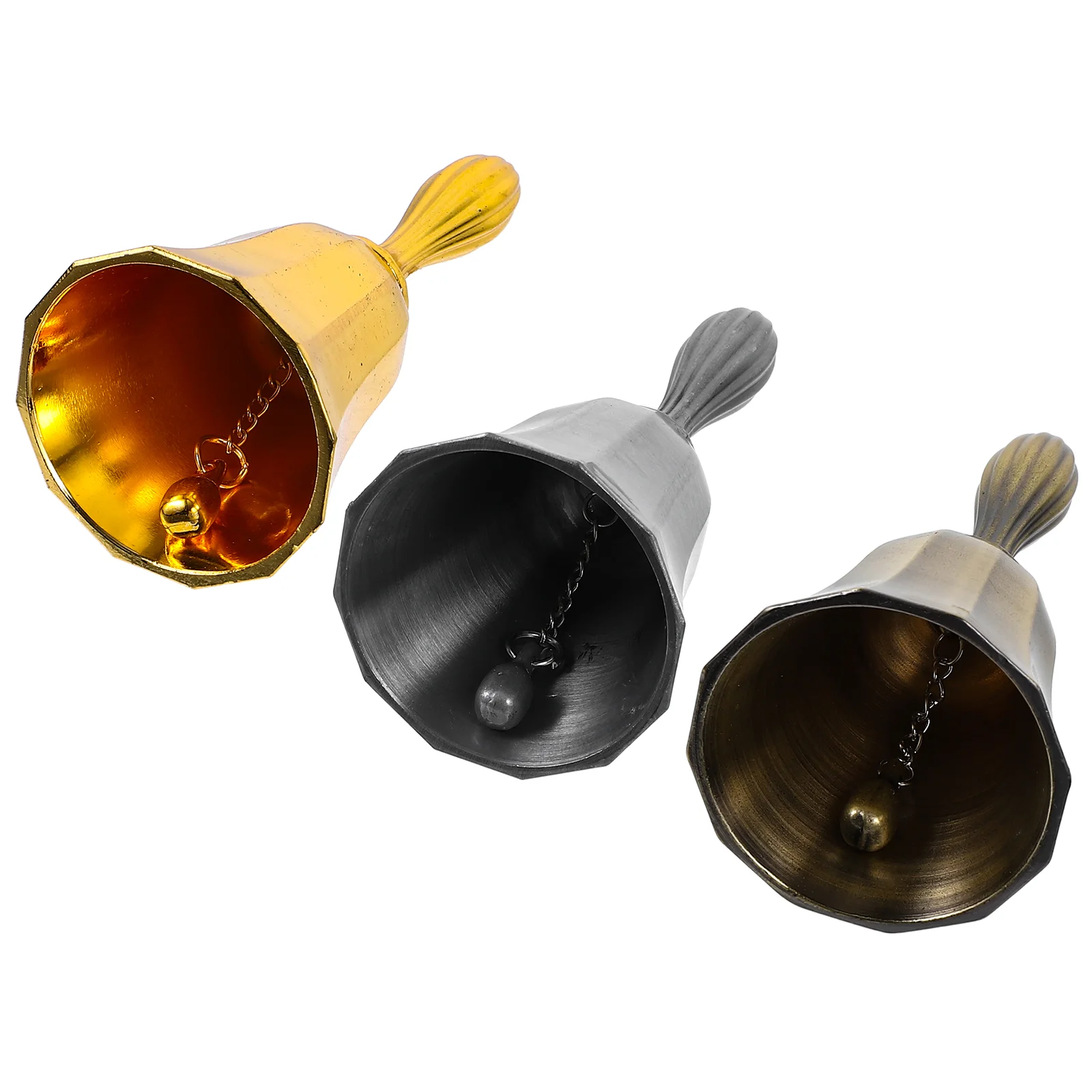 3Pcs Bell for Bar Restaurant Hand Bell Call Bell Desktop Restaurant Bell Holiday Party
3Pcs Bell for Bar Restaurant Hand Bell Call Bell Desktop Restaurant Bell Holiday Party