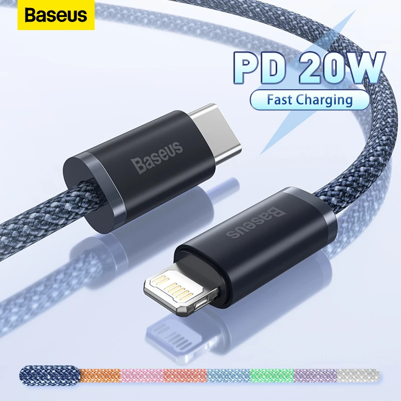 Baseus 20W PD USB C Cable for iPhone 14 13 Pro Max Fast Charging USB C Cable for iPhone12 mini pro max Data USB Type C Cable
Baseus 20W PD USB C Cable for iPhone 14 13 Pro Max Fast Charging USB C Cable for iPhone12 mini pro max Data USB Type C Cable