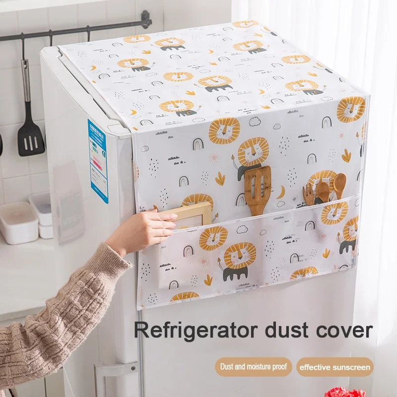 Dust Proof Cover Colorful Refrigerator Pocket Multipurpose Dust Cloth Home Textile Washing Machine Covers Household Home Storage
Dust Proof Cover Colorful Refrigerator Pocket Multipurpose Dust Cloth Home Textile Washing Machine Covers Household Home Storage