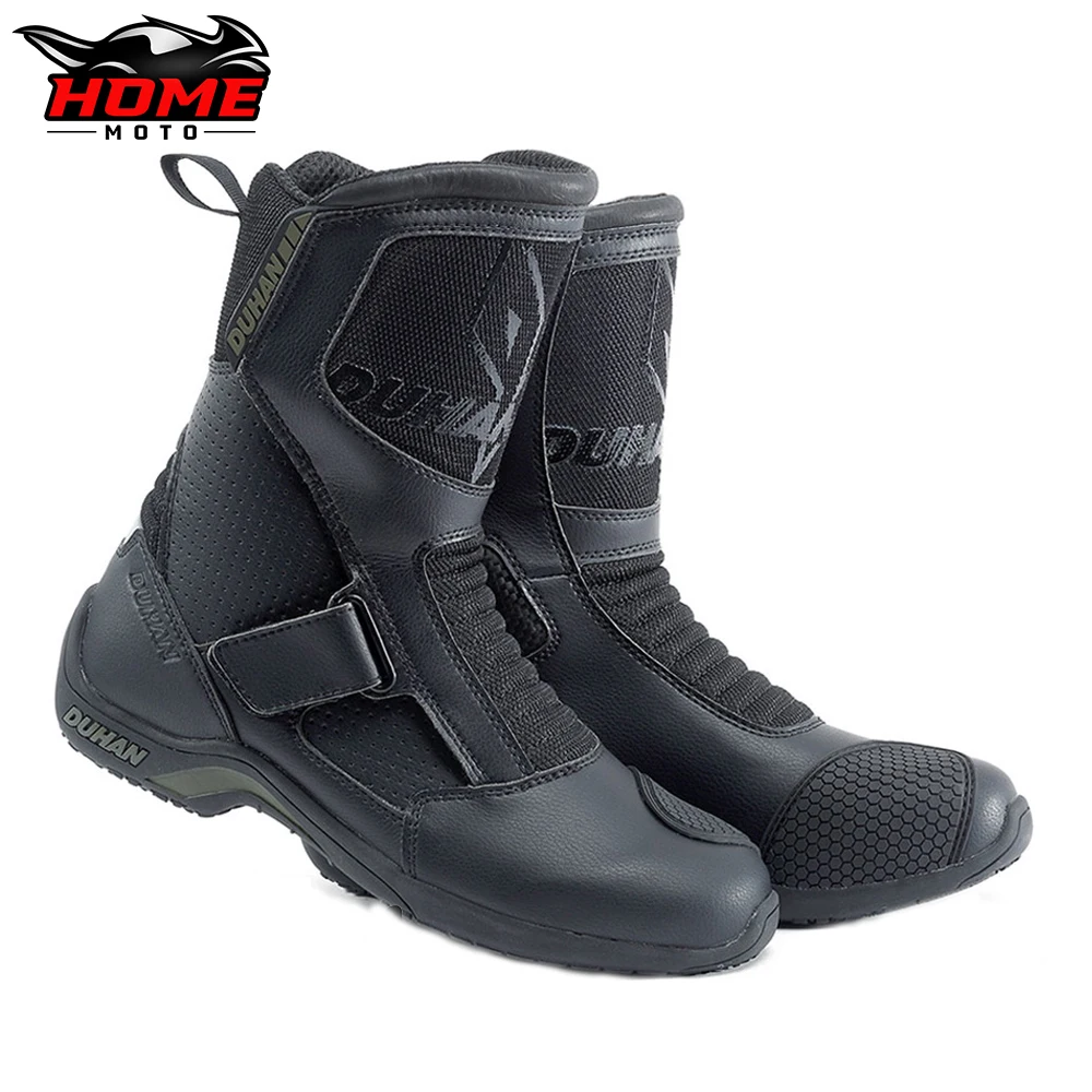 DUHAN Motorcycle Boots Men Botas Moto Wearable Motorcycle Road Racing Shoes Moto Motocross Boots Bota Motociclista
DUHAN Motorcycle Boots Men Botas Moto Wearable Motorcycle Road Racing Shoes Moto Motocross Boots Bota Motociclista
