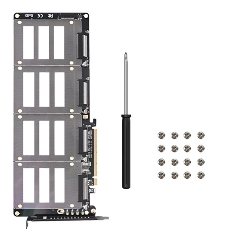 JEYI 4U2X16 PCI-E X16 Четыре диска U.2 подъемник U.2-Pclex16 Четыре диска подъемная карта для Windows 10/8/Linux
JEYI 4U2X16 PCI-E X16 Четыре диска U.2 подъемник U.2-Pclex16 Четыре диска подъемная карта для Windows 10/8/Linux