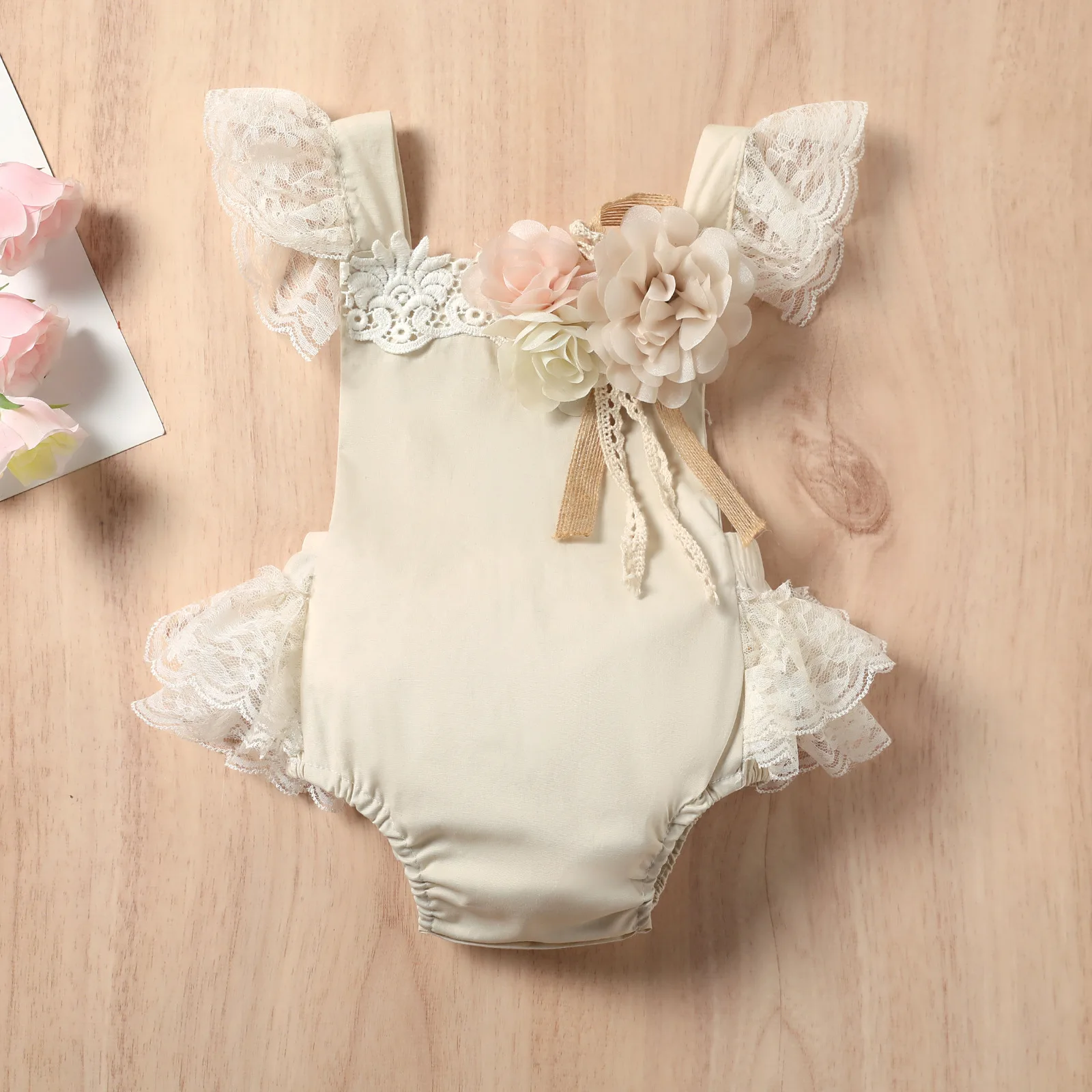 Comfortable Mesh Flower Sleeve Baby Rompers Newborn Summer Backless Dress For Baby Girl Jumpsuit Cotton Baby Girl Clothes
Comfortable Mesh Flower Sleeve Baby Rompers Newborn Summer Backless Dress For Baby Girl Jumpsuit Cotton Baby Girl Clothes
