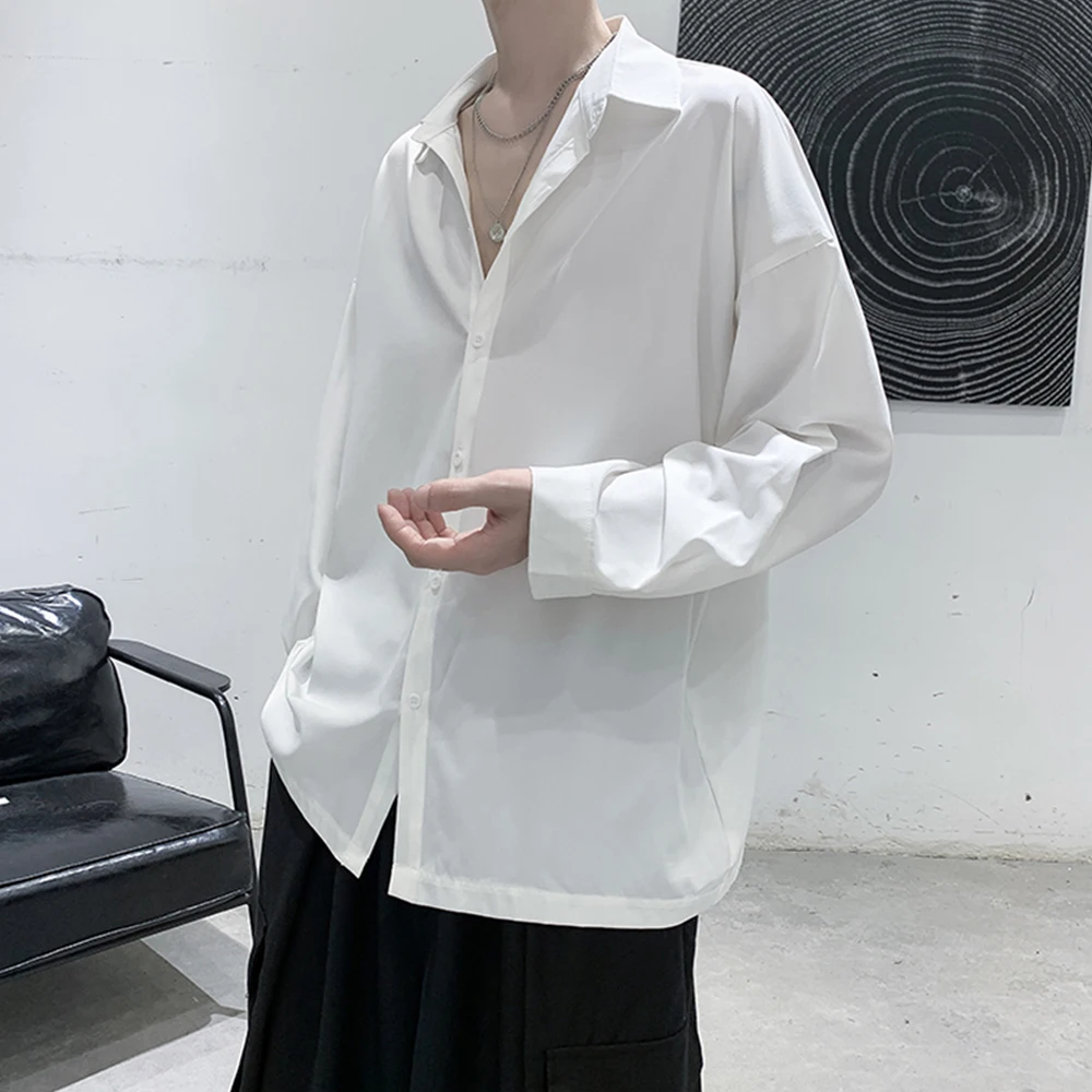 Tops Shirt Men Comfortable Dress Shirt Long Sleeve Loose M-2XL M-XXL Mens Party Polyester Sexy Soft Solid Color
Tops Shirt Men Comfortable Dress Shirt Long Sleeve Loose M-2XL M-XXL Mens Party Polyester Sexy Soft Solid Color