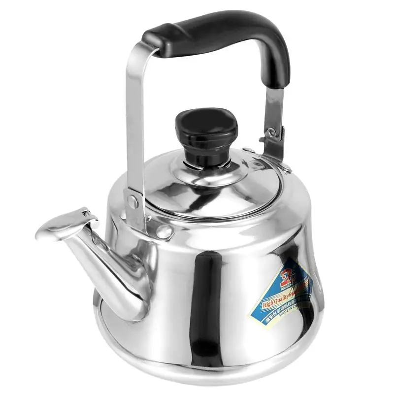 1pc Whistling Teakettle Induction Cooker Kettle Stainless Steel Boiling Water Kettle With Filter Screen 1.5L/1L
1pc Whistling Teakettle Induction Cooker Kettle Stainless Steel Boiling Water Kettle With Filter Screen 1.5L/1L