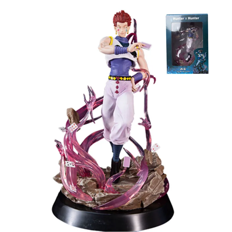 In Stock 1/8 Pvc HUNTERHUNTER Hisoka Killua Zoldyck GONFREECSS Kurapika Children Toy Model Exquisite Gifts Desktop decoration
In Stock 1/8 Pvc HUNTERHUNTER Hisoka Killua Zoldyck GONFREECSS Kurapika Children Toy Model Exquisite Gifts Desktop decoration