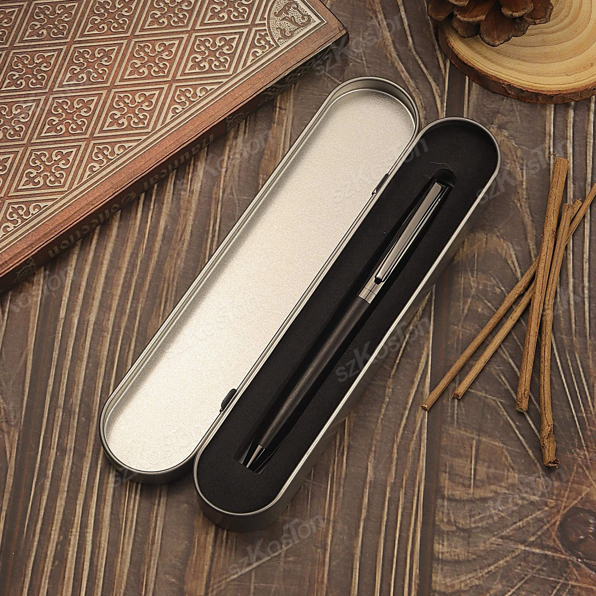 Деревянная металлическая шариковая ручка
Деревянная металлическая шариковая ручка