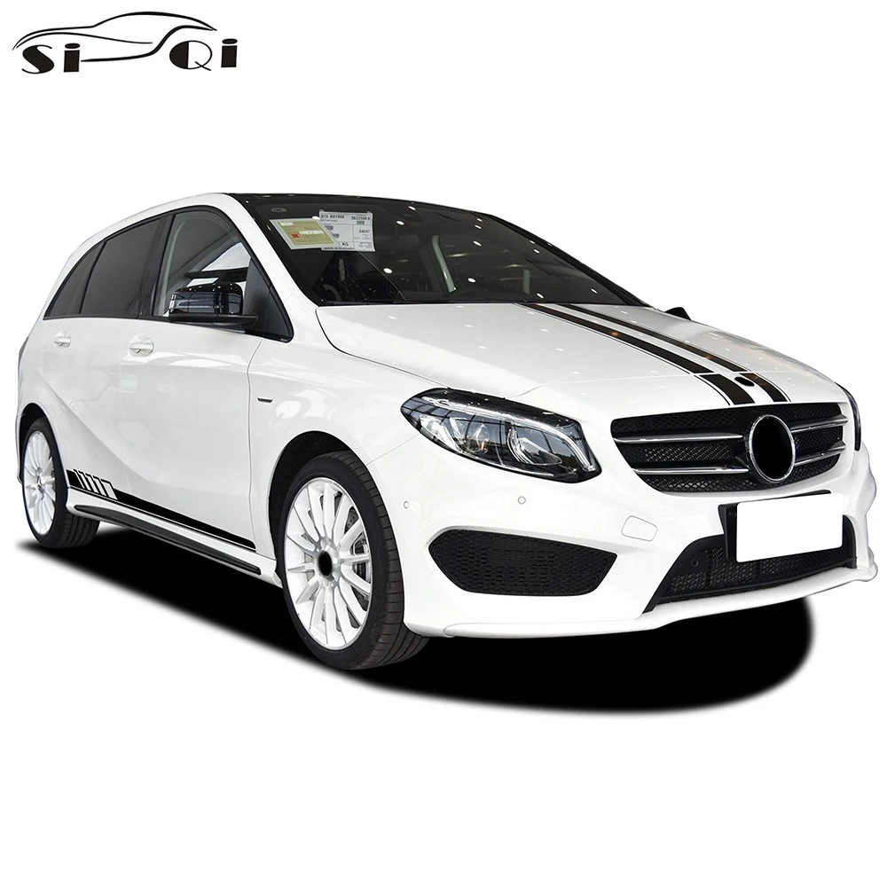 4 Pcs Door Side Stripes Skirt Sticker Body Vinyl Edition 1 Car Hood Decal For Mercedes Benz B Class W246 W247 B180 Accessories
4 Pcs Door Side Stripes Skirt Sticker Body Vinyl Edition 1 Car Hood Decal For Mercedes Benz B Class W246 W247 B180 Accessories