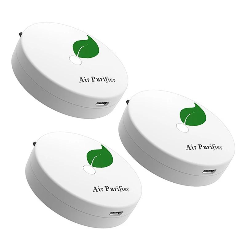 3X Mini Portable Air Purifier Wearable Air Purifier Necklace USB Air Cleaner Travel-Size Purifier For Small Space White
3X Mini Portable Air Purifier Wearable Air Purifier Necklace USB Air Cleaner Travel-Size Purifier For Small Space White