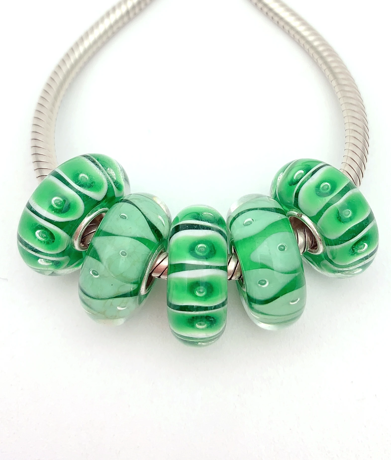 XHYG82 5X 100% Authenticity S925 Sterling Silver Beads Murano Glass beads Fit European Charms Bracelet diy jewelry Lampwork
XHYG82 5X 100% Authenticity S925 Sterling Silver Beads Murano Glass beads Fit European Charms Bracelet diy jewelry Lampwork