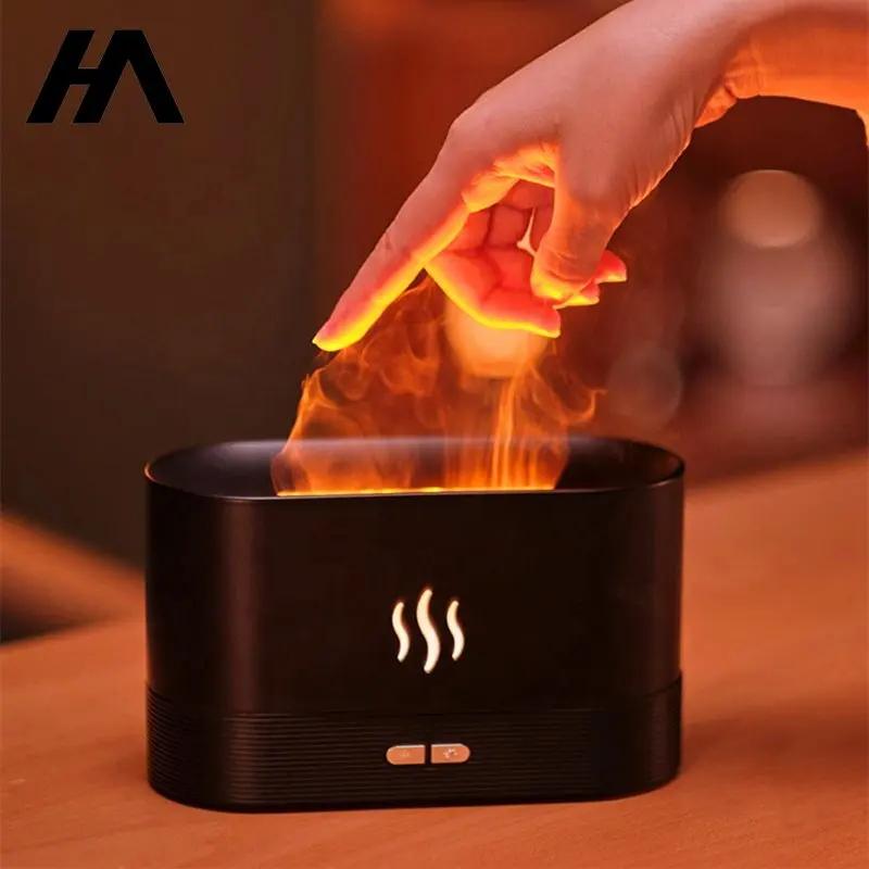USB Simulation Flame Night Light with 180ML Water Tank Humidifier Suitable for Bedroom Living Room Office Atmosphere Desk Lamp
USB Simulation Flame Night Light with 180ML Water Tank Humidifier Suitable for Bedroom Living Room Office Atmosphere Desk Lamp