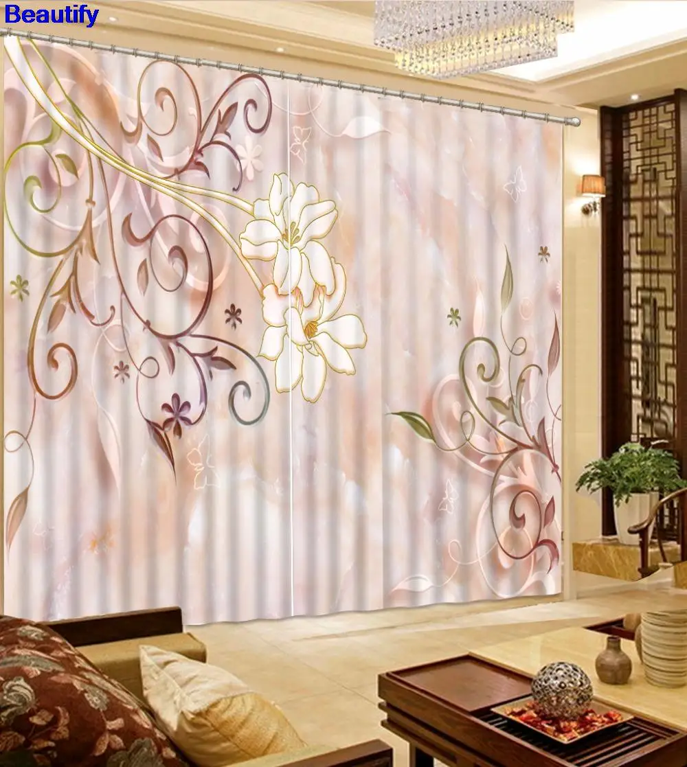 Beautify Modern Curtain fresh flower Curtains For Bedroom Blackout Curtains For girl's room Kitchen room Living room Pink Drapes
Beautify Modern Curtain fresh flower Curtains For Bedroom Blackout Curtains For girl's room Kitchen room Living room Pink Drapes