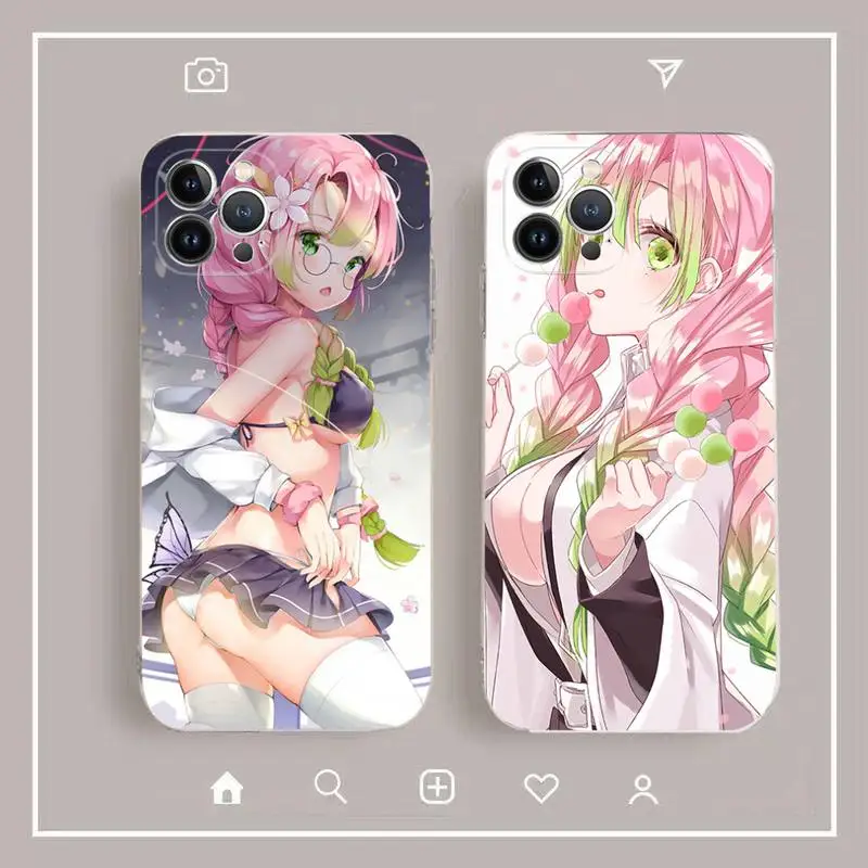 Demon Slayer Kanroji Mitsuri Phone Case for iPhone 11 12 13 Mini Pro Max 8 7 6 6S Plus X 5 SE 2020 XR XS Case shell
Demon Slayer Kanroji Mitsuri Phone Case for iPhone 11 12 13 Mini Pro Max 8 7 6 6S Plus X 5 SE 2020 XR XS Case shell