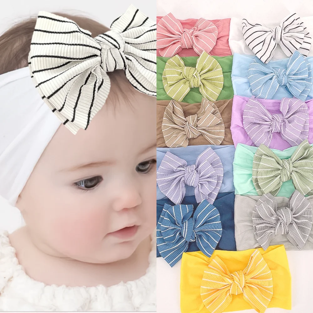 Spring and Summer New Baby Products Baby Nylon Bow Headband Cute Princess Children's Hair Band Baby Turban
Spring and Summer New Baby Products Baby Nylon Bow Headband Cute Princess Children's Hair Band Baby Turban
