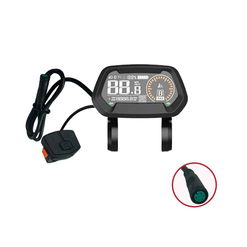 Black LCD Display Screen ABS LCD Display Screen For Bafang Mid Motor BBS01 02 HD Display Electric Bicycle Parts
Black LCD Display Screen ABS LCD Display Screen For Bafang Mid Motor BBS01 02 HD Display Electric Bicycle Parts