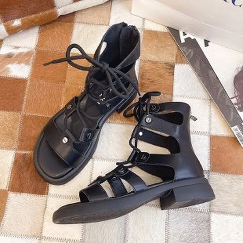 New 2022 SAndals Women Calfskin Leather Vintage Summer Flat Shoes Handmade Party Cross-tied designer sandals womans shoes
New 2022 SAndals Women Calfskin Leather Vintage Summer Flat Shoes Handmade Party Cross-tied designer sandals womans shoes