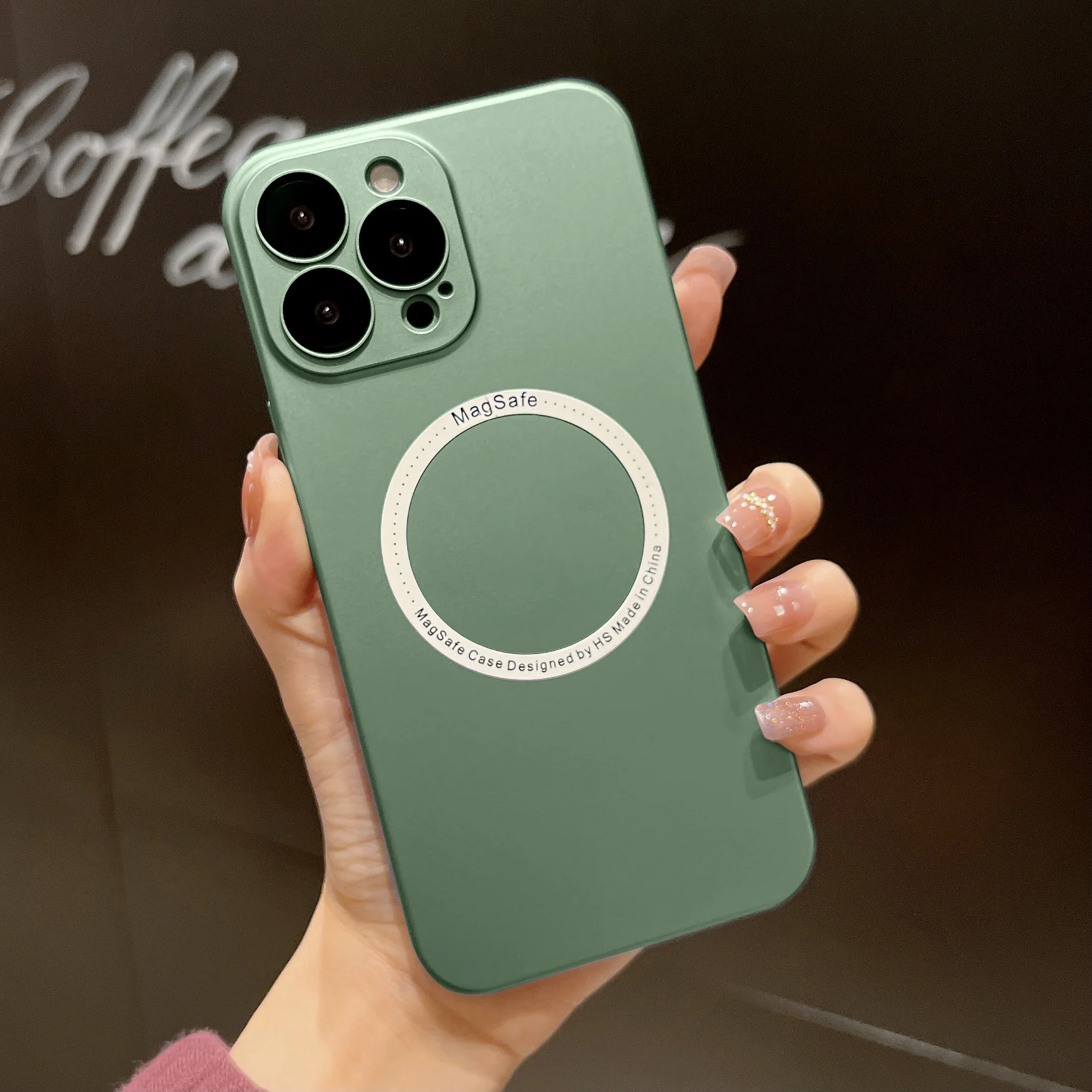 Alpine Green Magsafe Phone Case For iPhone 13 12 Pro Max Matte PC Skin All-inclusive Camera Protection Magnetic Hard Cover Shell
Alpine Green Magsafe Phone Case For iPhone 13 12 Pro Max Matte PC Skin All-inclusive Camera Protection Magnetic Hard Cover Shell