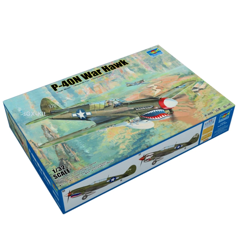 Trumpeter 02212 1: 32 P-40N Боевой истребитель самолет Военная сборка пластиковая игрушка набор для моделирования ручной работы
Trumpeter 02212 1: 32 P-40N Боевой истребитель самолет Военная сборка пластиковая игрушка набор для моделирования ручной работы