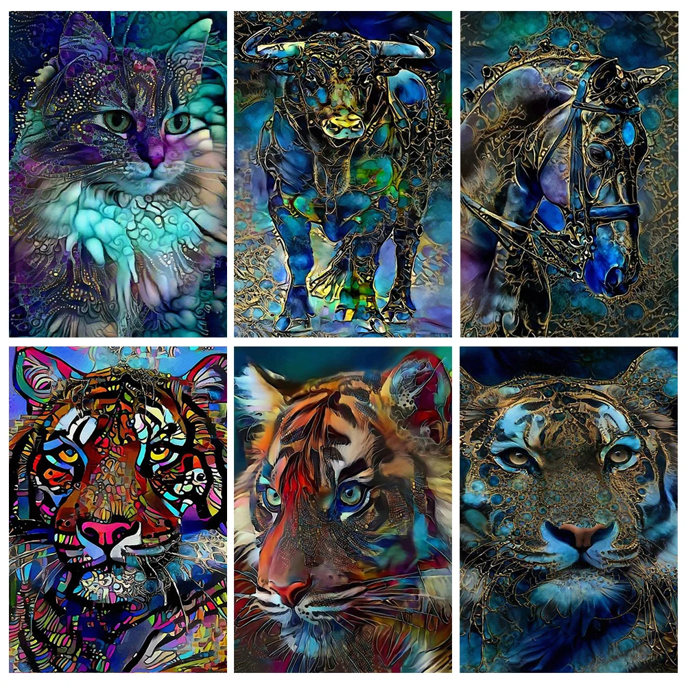5D DIY Diamond Painting Animal Mosaic Diamond Rhinestones Embroidery Full Round Diamond Cross Stitch Set Home Decor
5D DIY Diamond Painting Animal Mosaic Diamond Rhinestones Embroidery Full Round Diamond Cross Stitch Set Home Decor