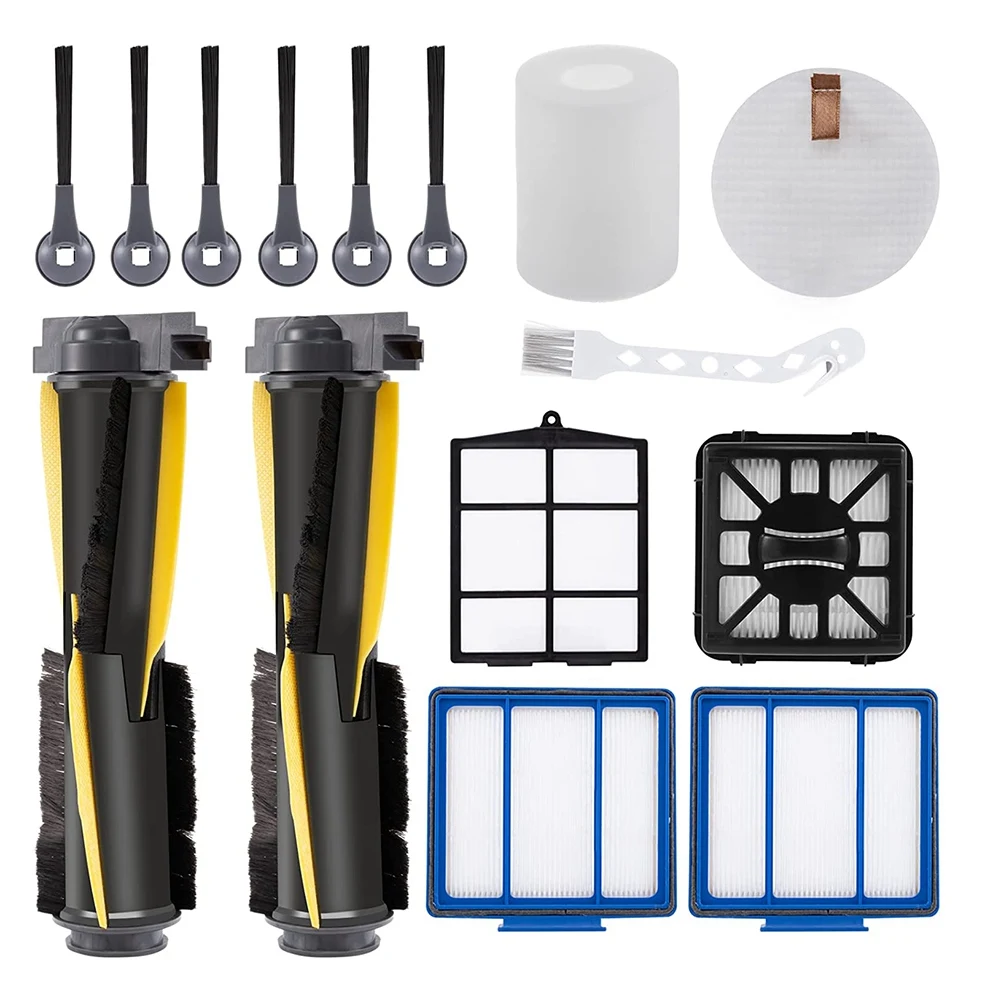 Replacement Roller Brush Side Brushes Filters Parts for Shark IQ R101AE RV1001AE RV101 Robot Vacuum Cleaner Accessories
Replacement Roller Brush Side Brushes Filters Parts for Shark IQ R101AE RV1001AE RV101 Robot Vacuum Cleaner Accessories