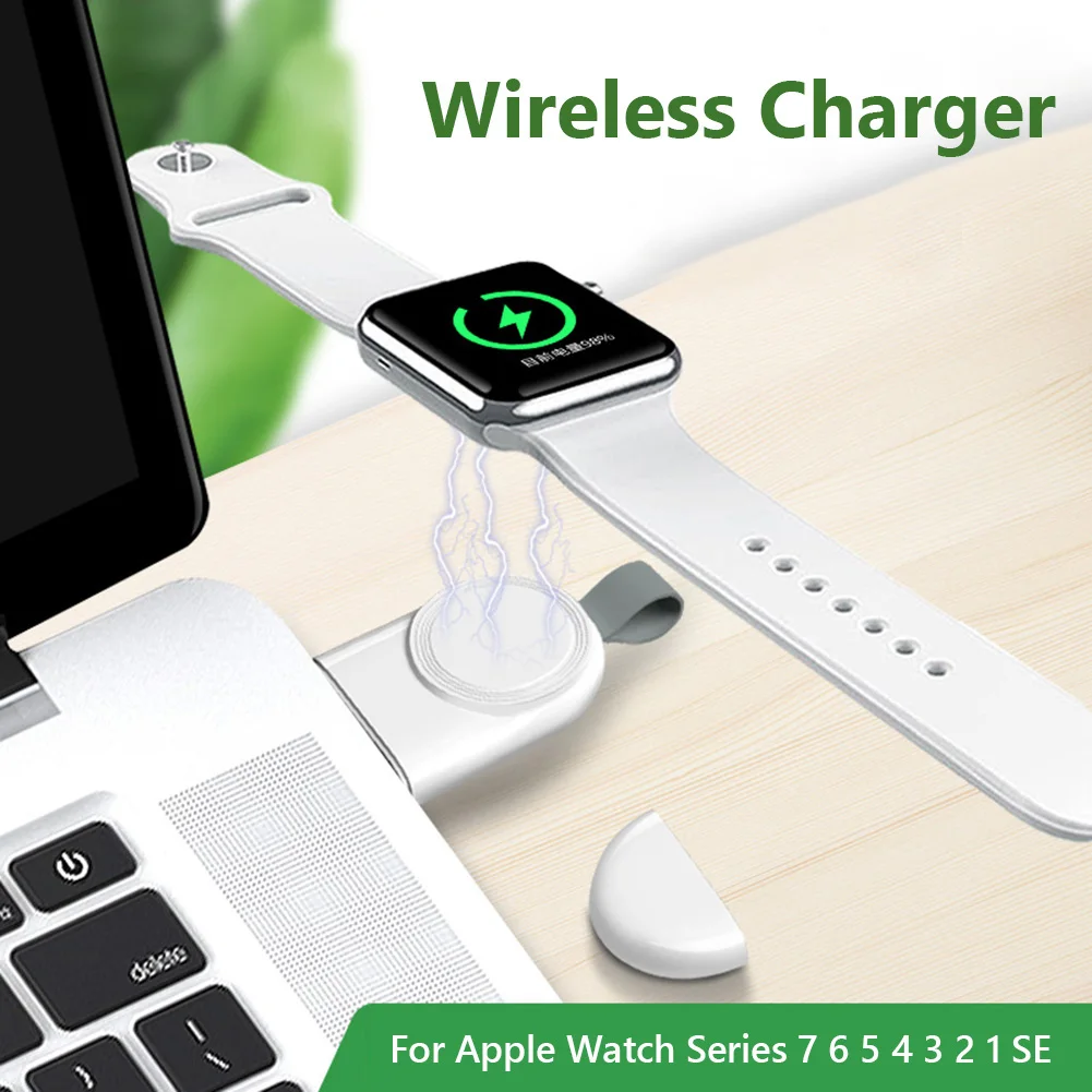 Cordless Mini USB Smart Watch Magnetic Charger Portable Wireless Charging Dock Stand for iWatch Apple Watch 7 6 5 4 3 2 1 SE
Cordless Mini USB Smart Watch Magnetic Charger Portable Wireless Charging Dock Stand for iWatch Apple Watch 7 6 5 4 3 2 1 SE