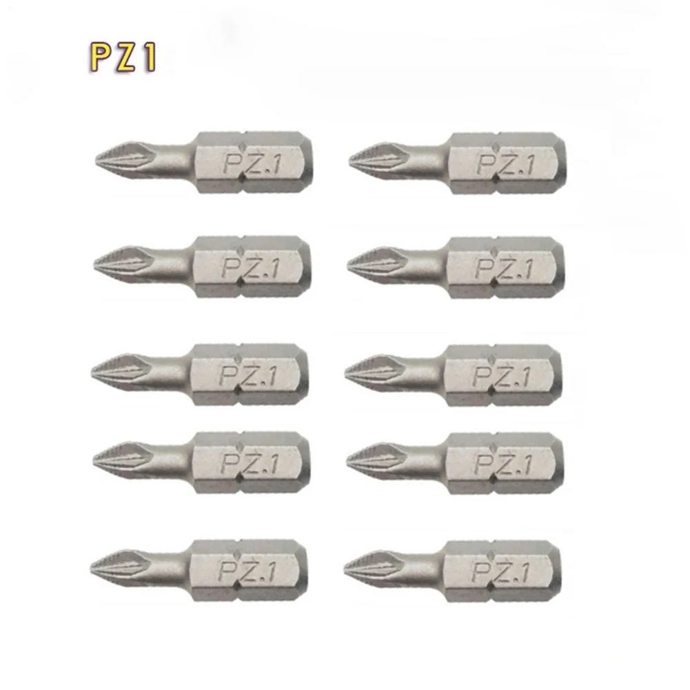 10pcs 25mm Anti Slip Electric PH Hex Shank Driver Bit Set S2 Alloy Steel Screw Driver Bit PH1/PZ1/PH2/PZ2/PH3/PZ3
10pcs 25mm Anti Slip Electric PH Hex Shank Driver Bit Set S2 Alloy Steel Screw Driver Bit PH1/PZ1/PH2/PZ2/PH3/PZ3