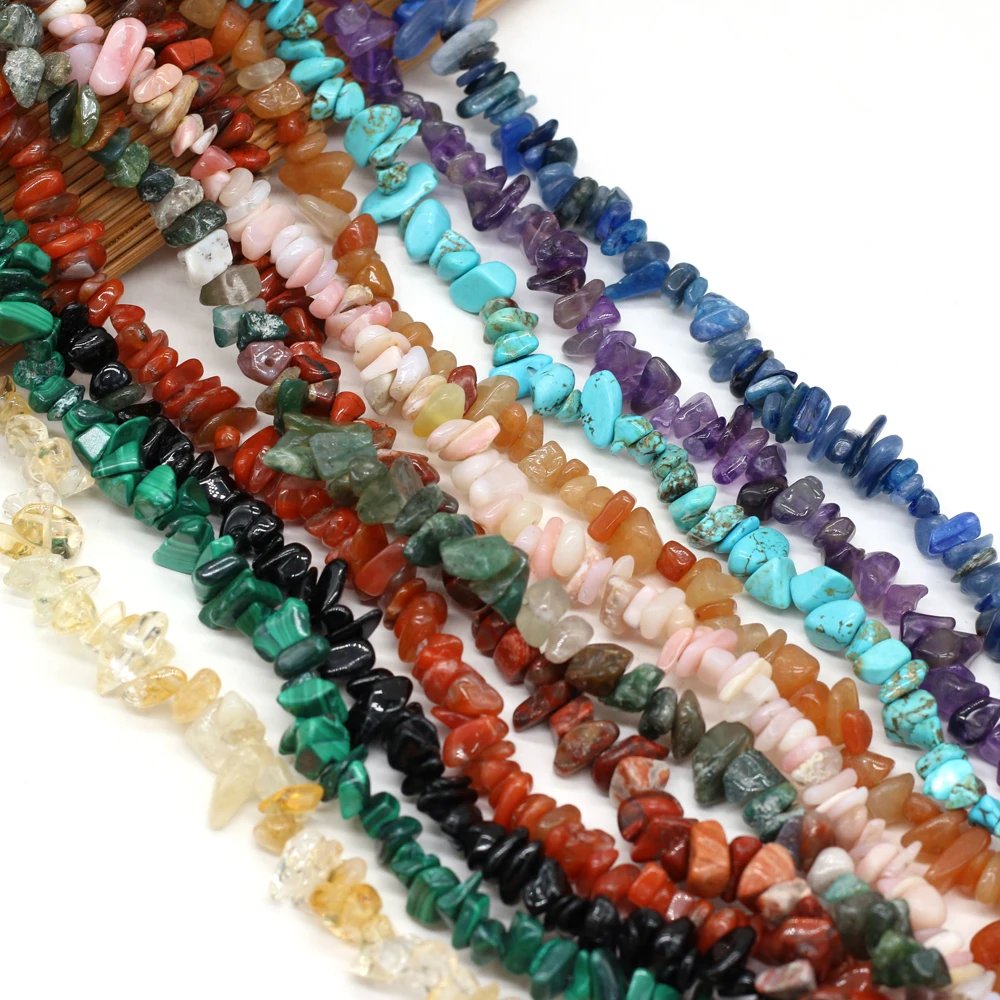 Natural Stone Amethyst Agate Irregular Crushed Stones Beads For Jewelry Making DIY Necklace Bracelet Accessories Charm Gift 40CM
Natural Stone Amethyst Agate Irregular Crushed Stones Beads For Jewelry Making DIY Necklace Bracelet Accessories Charm Gift 40CM