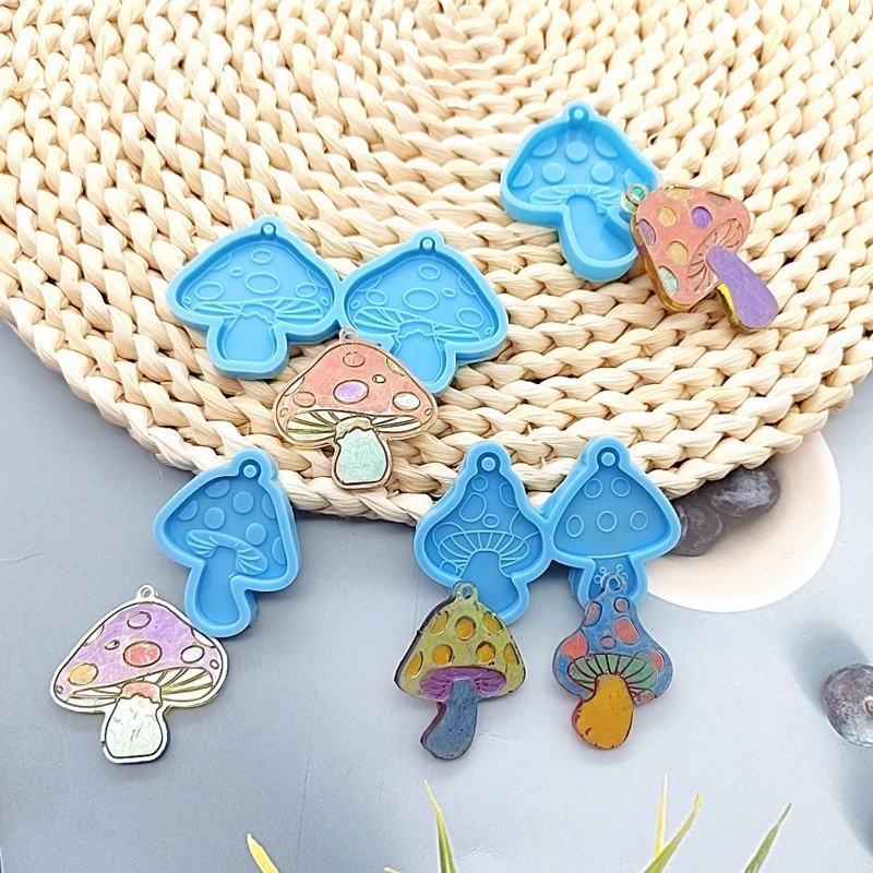 Unique Earring Molds Mushroom Earring Silicone Molds with Hole Resin Casting Molds for DIY Women Fashion Jewellery
Unique Earring Molds Mushroom Earring Silicone Molds with Hole Resin Casting Molds for DIY Women Fashion Jewellery