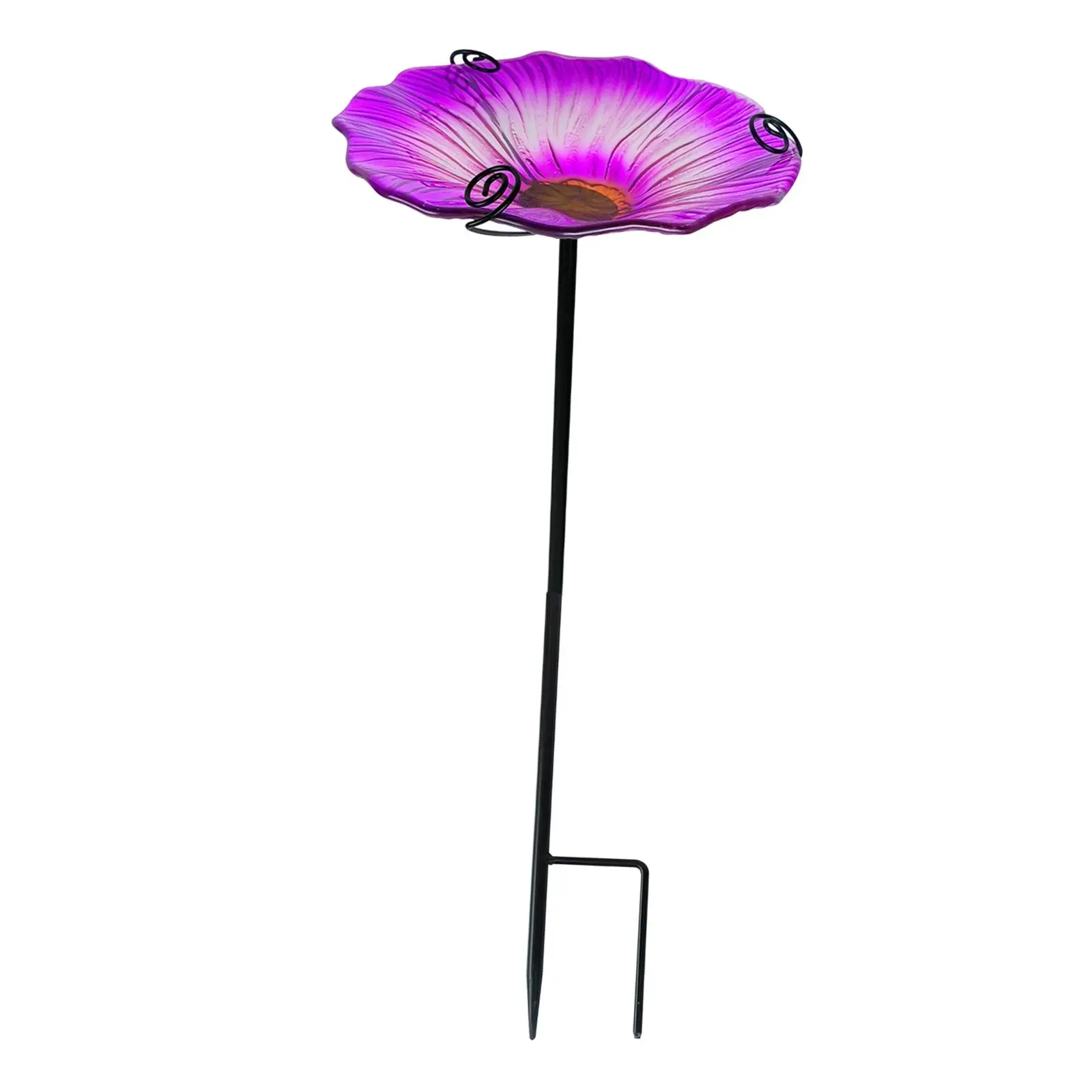 Bird feed Tray with Stake Metal Detachable Stake Ornament Standing Bird Bath Stand for Patio Outdoor Garden Yard Courtyard Lawn
Bird feed Tray with Stake Metal Detachable Stake Ornament Standing Bird Bath Stand for Patio Outdoor Garden Yard Courtyard Lawn
