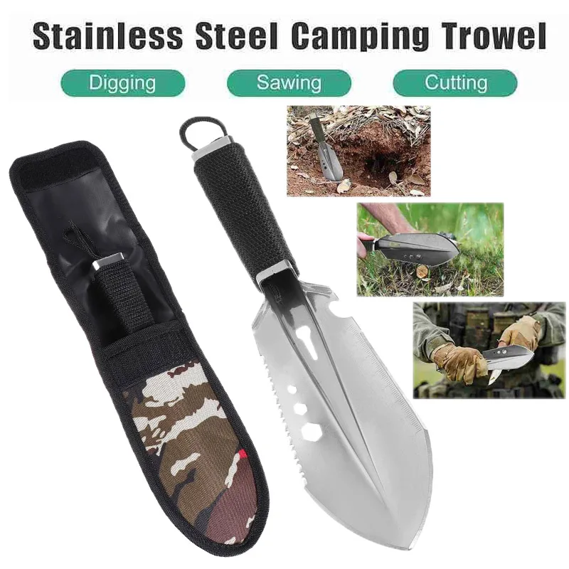 Multifunction Metal Detector Serrated Edge Digger Digging Tool Outdoor Survival Kit Garden Shovel with Sheath Camping Tools
Multifunction Metal Detector Serrated Edge Digger Digging Tool Outdoor Survival Kit Garden Shovel with Sheath Camping Tools