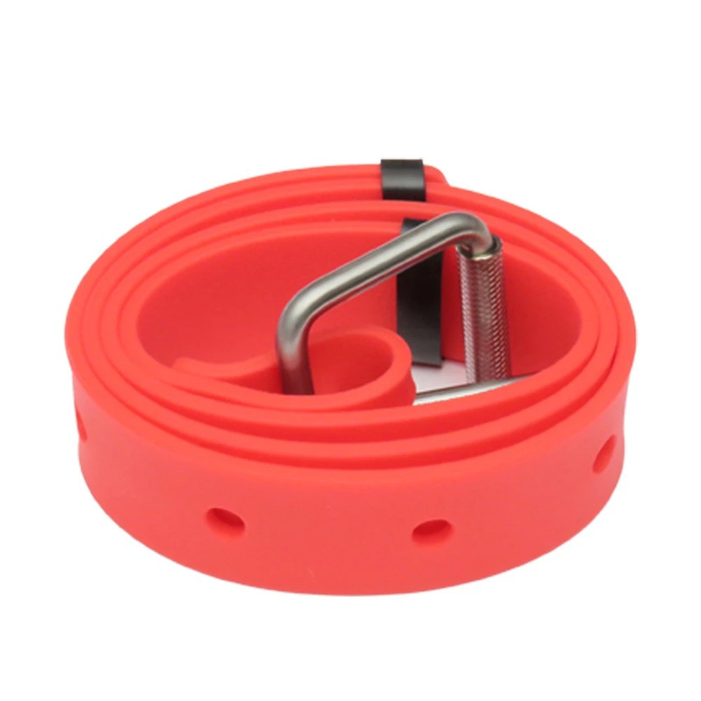 1.3M Cutable Silicone Weight Belt With Stainless Steel Buckle Freediving Diving For Fishing Hunting Snorkeling Underwater Rescue
1.3M Cutable Silicone Weight Belt With Stainless Steel Buckle Freediving Diving For Fishing Hunting Snorkeling Underwater Rescue