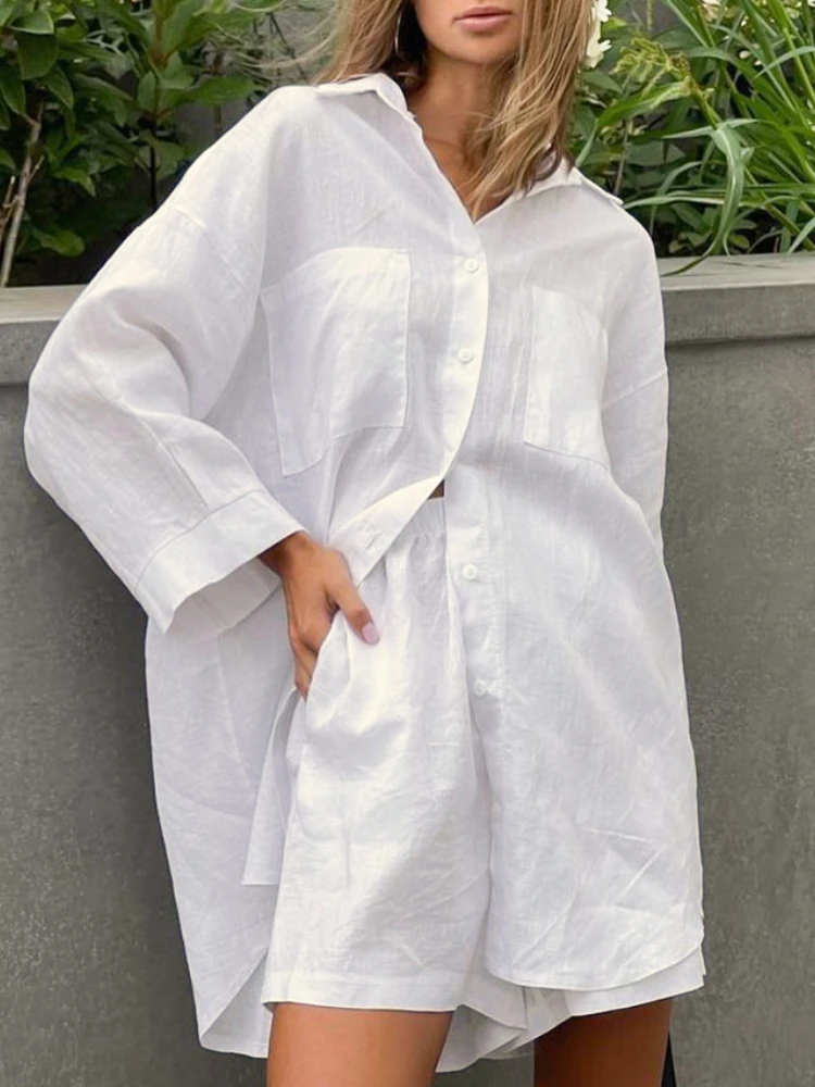 Casual Tracksuit 2 Piece Sets Womens Outfits Female Two Piece Shorts Set Fashion Holiday Home Suit Festival Clothing Vacation
Casual Tracksuit 2 Piece Sets Womens Outfits Female Two Piece Shorts Set Fashion Holiday Home Suit Festival Clothing Vacation