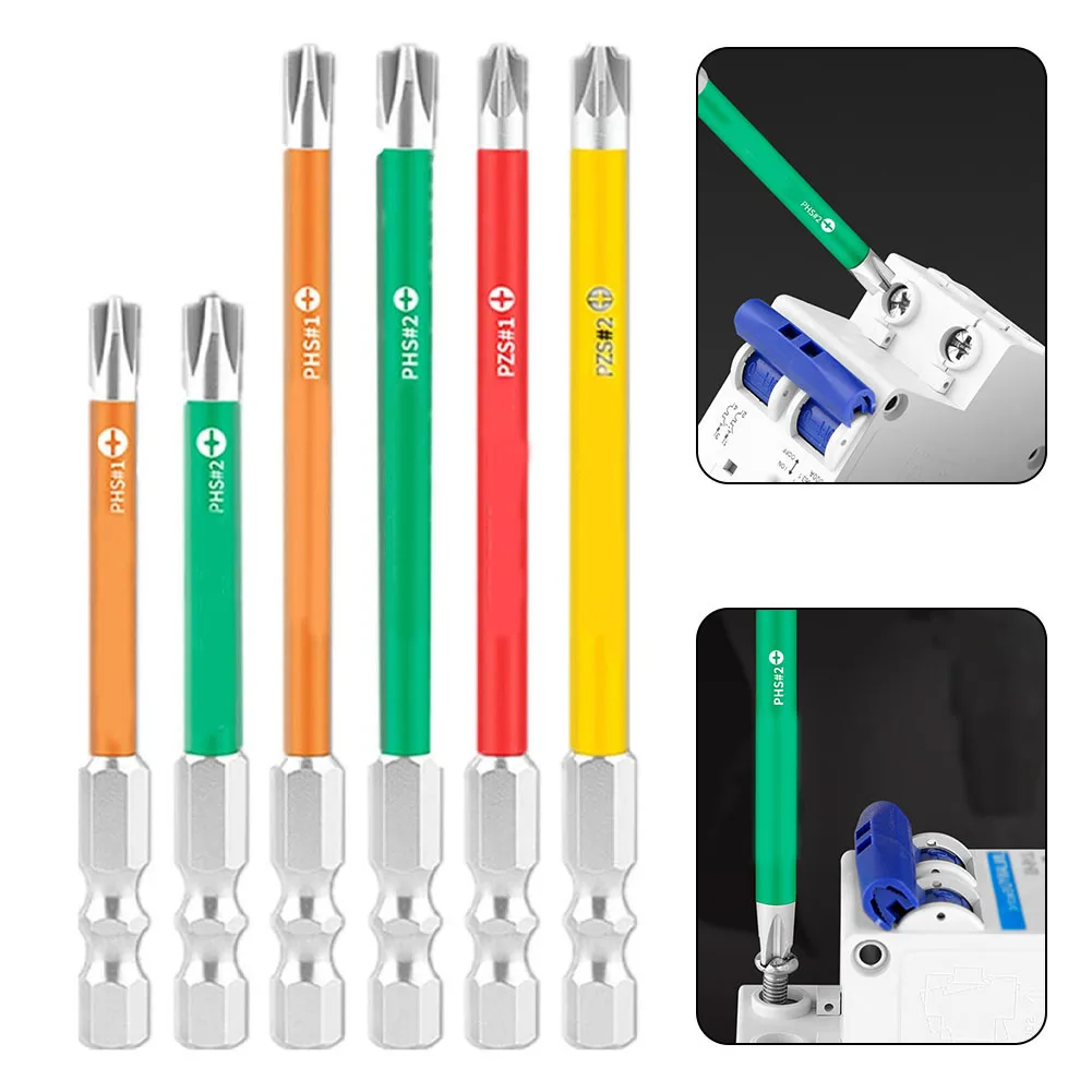 75mm 100mm Electrician Batch Head Magnetic Socket Switch Disassembly Tool Screwdriver PH1 PH2 PZ1 PZ2 Hand Tool
75mm 100mm Electrician Batch Head Magnetic Socket Switch Disassembly Tool Screwdriver PH1 PH2 PZ1 PZ2 Hand Tool