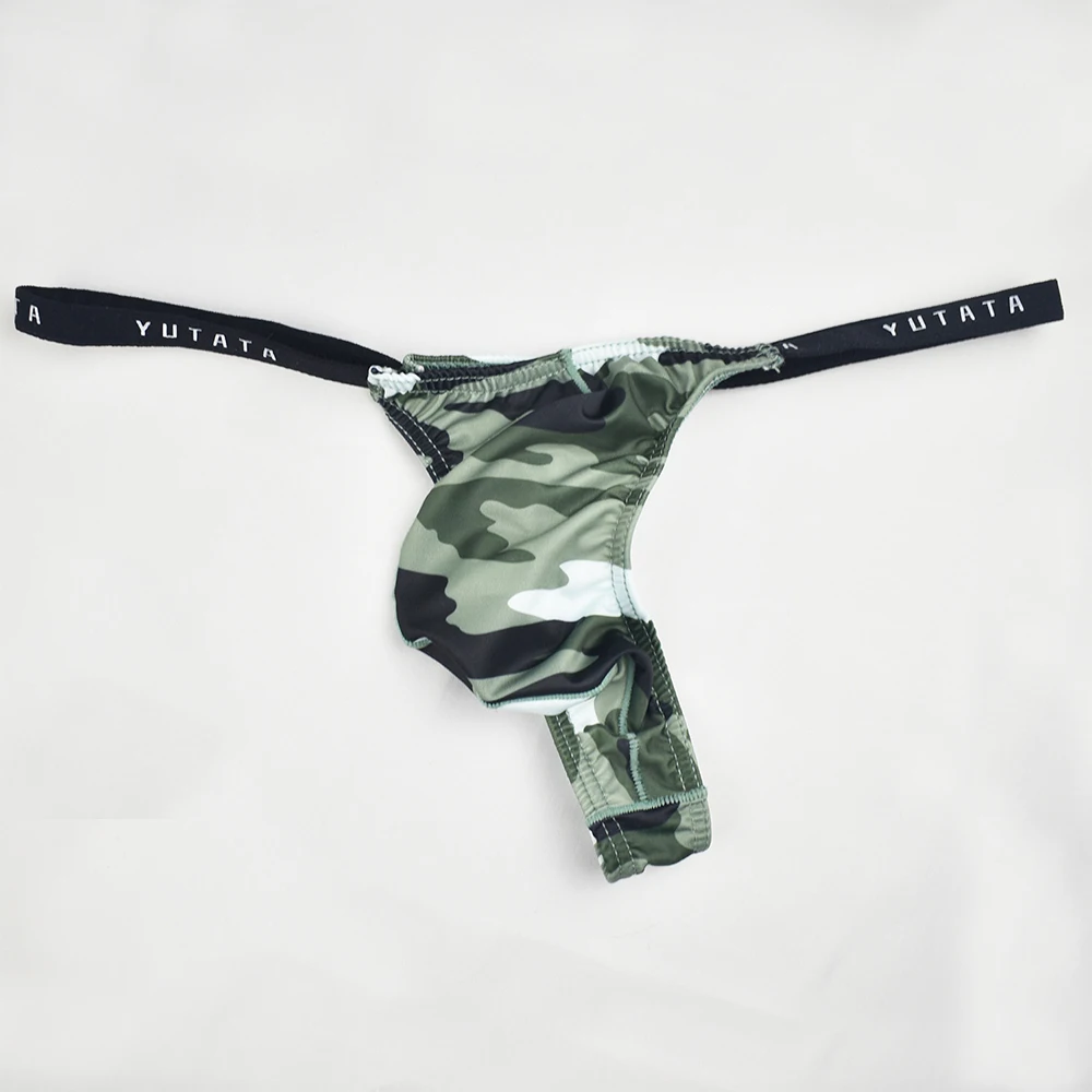 Camouflage Sexy Bulge Pouch G-String Men Bikini Low Waist Breathable Thong Briefs Ockstrap U Pouch Tanga Hombre Gay Lingerie A50
Camouflage Sexy Bulge Pouch G-String Men Bikini Low Waist Breathable Thong Briefs Ockstrap U Pouch Tanga Hombre Gay Lingerie A50