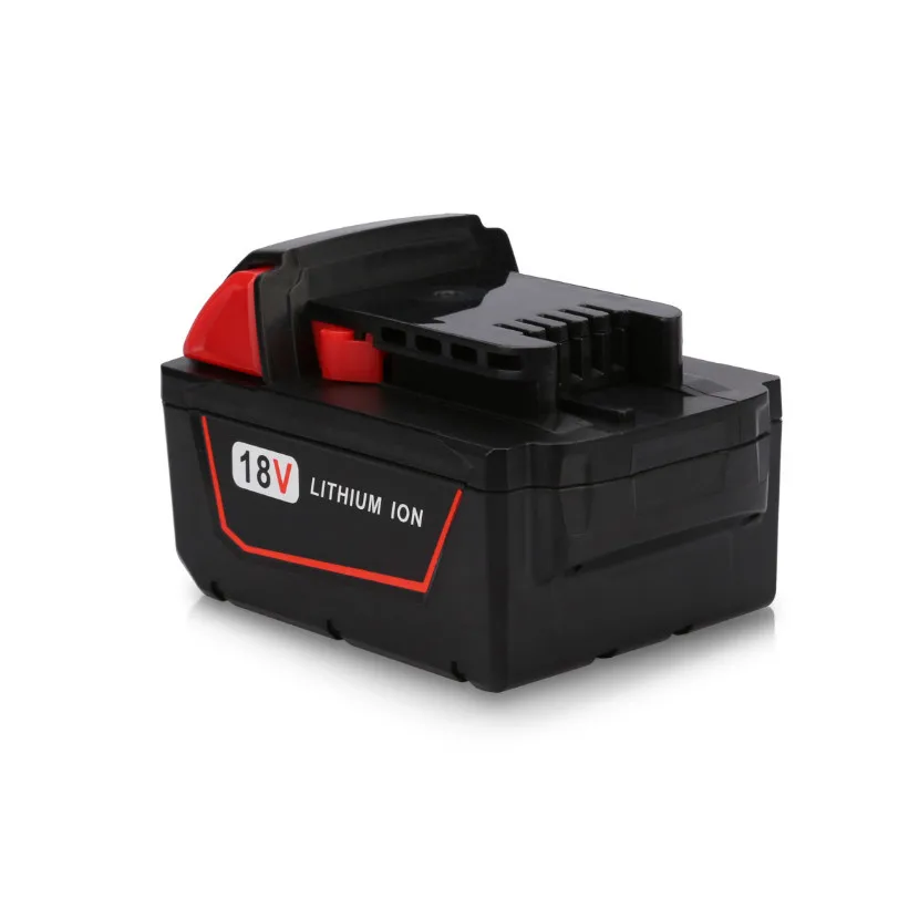 Литиевая аккумуляторная батарея высокой емкости 6000 мАч 18 в 1811 Ач для Milwaukee M18 Drill bateria 48-11-1850 48-11-
Литиевая аккумуляторная батарея высокой емкости 6000 мАч 18 в 1811 Ач для Milwaukee M18 Drill bateria 48-11-1850 48-11-