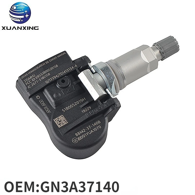 GN3A37140 TPMS датчик давления в шинах Система мониторинга 315 МГц высокое качество для Mazda 2 3 5 6 CX7 CX9 MX5 RX-8
GN3A37140 TPMS датчик давления в шинах Система мониторинга 315 МГц высокое качество для Mazda 2 3 5 6 CX7 CX9 MX5 RX-8