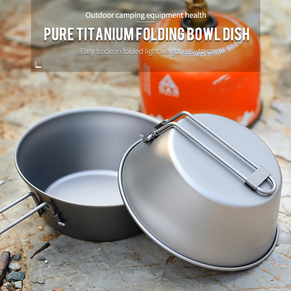 1pc 300ml/450ml Camping Bowl With Mesh Bag Titanium Sierra Cup Ultralight Foldable Bowls Pot For Hiking Picnic Outdoor Tableware
1pc 300ml/450ml Camping Bowl With Mesh Bag Titanium Sierra Cup Ultralight Foldable Bowls Pot For Hiking Picnic Outdoor Tableware