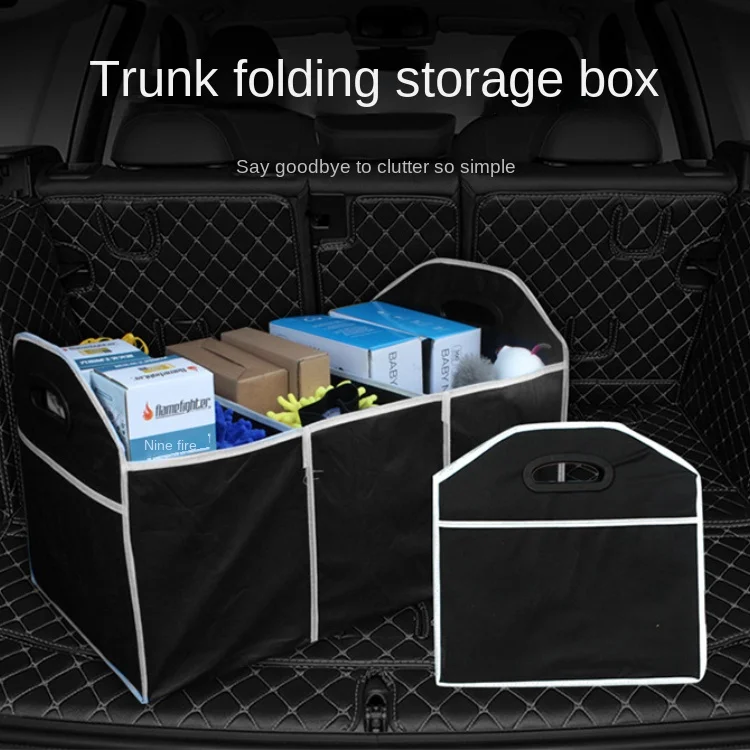 Folding Car Trunk Organizer Storage Bag Non-Woven Fabrics Stowing Tidying Bag Organizer Storage Box Container Car Decoration 
Folding Car Trunk Organizer Storage Bag Non-Woven Fabrics Stowing Tidying Bag Organizer Storage Box Container Car Decoration