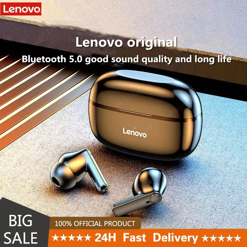 Lenovo HT05 TWS Bluetooth-compatible Earphones Wireless Earbuds Sport Headphones Stereo Headset with Mic Touch Control
Lenovo HT05 TWS Bluetooth-compatible Earphones Wireless Earbuds Sport Headphones Stereo Headset with Mic Touch Control