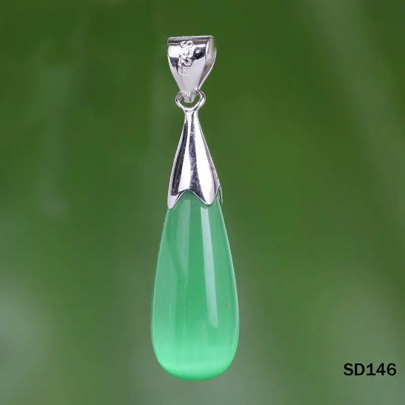 ANGLANG Fashion Luck Cat Eye Stone Pendant Necklace for Women Jewelry Drop Shaped Female Elegant Necklaces & Pendants
ANGLANG Fashion Luck Cat Eye Stone Pendant Necklace for Women Jewelry Drop Shaped Female Elegant Necklaces & Pendants