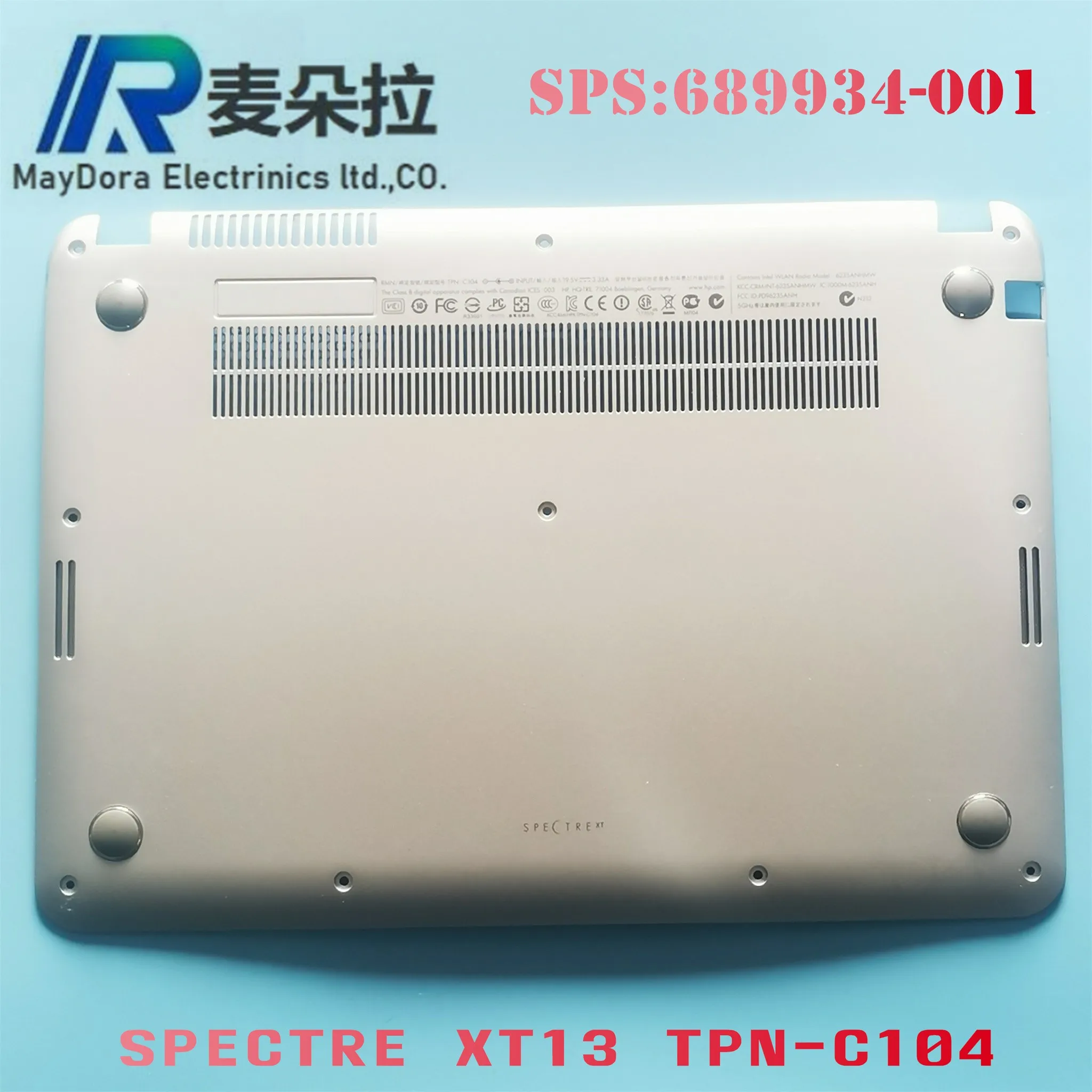 Laptop case for HP SPECTRE XT13 Pro 13 XT 13-2000 13-B000 TPN-C104 Bottom base D shell SLIVER 689934-001
Laptop case for HP SPECTRE XT13 Pro 13 XT 13-2000 13-B000 TPN-C104 Bottom base D shell SLIVER 689934-001