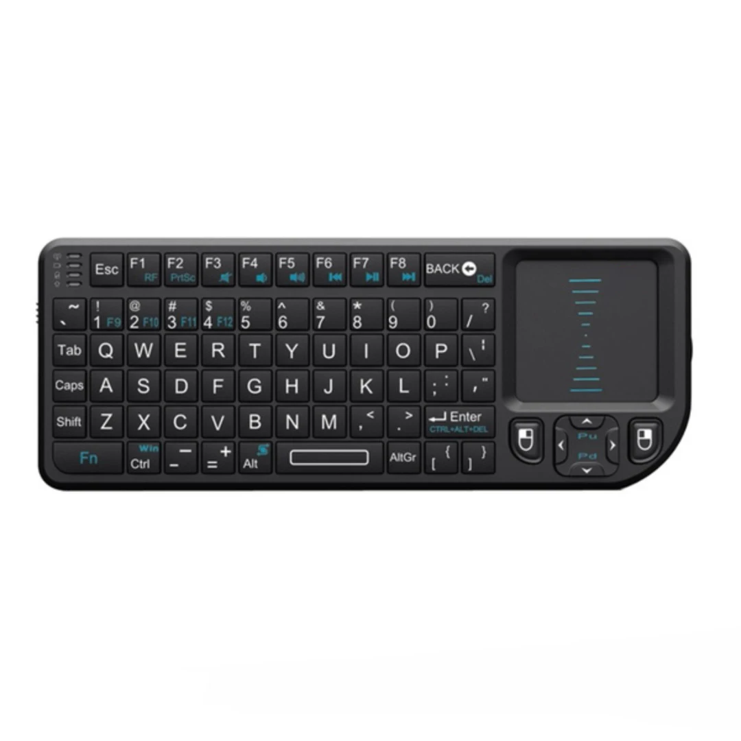 Brand New Ultra Mini Wireless Keyboard with Touchpad Mouse For Laptops/Computer/IPTV Real QWERT Full-function Mini Keyboard
Brand New Ultra Mini Wireless Keyboard with Touchpad Mouse For Laptops/Computer/IPTV Real QWERT Full-function Mini Keyboard