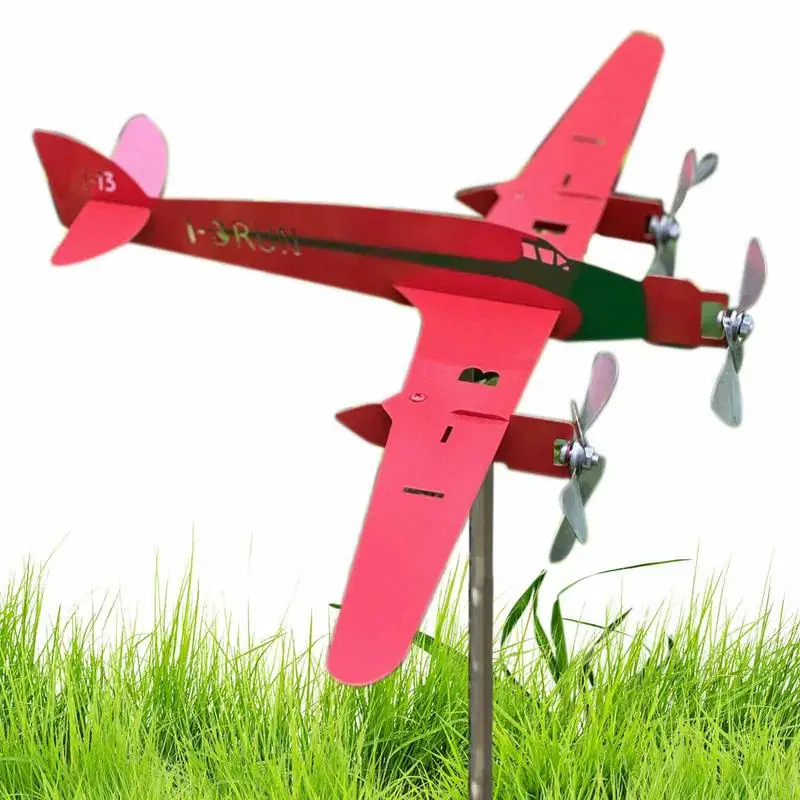 Airplane Wind Spinner Cool Wind Direction Indicator And Metal Aircraft Weathervane For Yard And Garden Art Decoration 3D Wind
Airplane Wind Spinner Cool Wind Direction Indicator And Metal Aircraft Weathervane For Yard And Garden Art Decoration 3D Wind