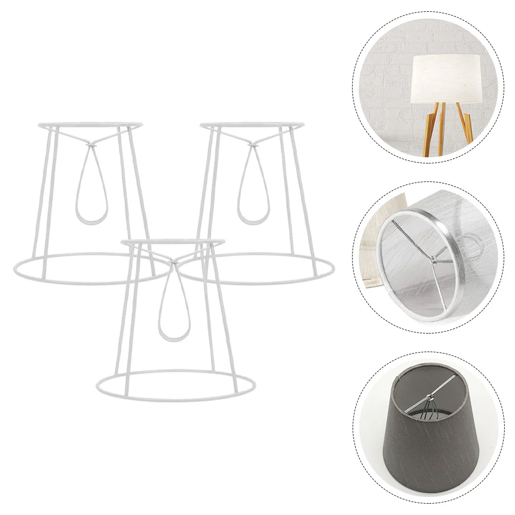 3 Pcs Lamp Shade Holder Shades Floor Lamps DIY Table Lampshade Frames Light Stand Metal Iron Rack Cover Racks Screen
3 Pcs Lamp Shade Holder Shades Floor Lamps DIY Table Lampshade Frames Light Stand Metal Iron Rack Cover Racks Screen