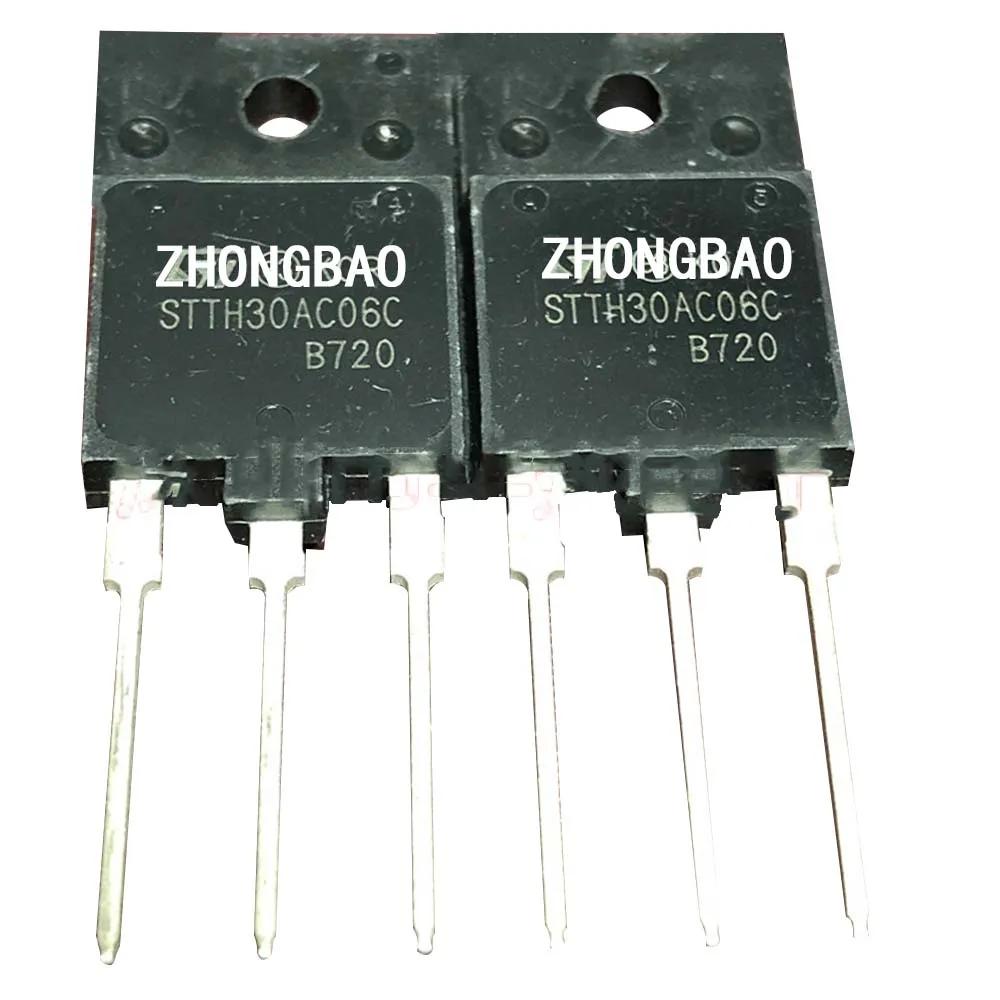 5 шт. STTH30AC06C TO-3PF 600V 30A