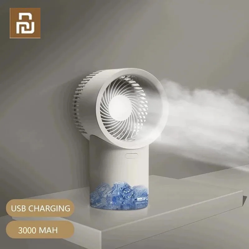 YOUPIN Mini Air Conditioner 3Life Handheld Fan Usb Rechargeable Portable Cooling Fans Outdoor with Mist Strong Wind Super Quiet
YOUPIN Mini Air Conditioner 3Life Handheld Fan Usb Rechargeable Portable Cooling Fans Outdoor with Mist Strong Wind Super Quiet