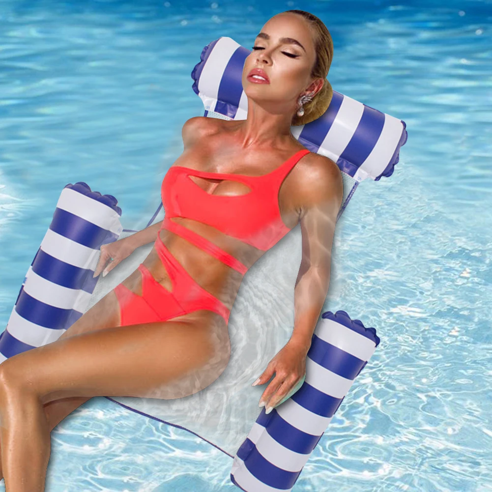 Inflatable Mattresses Water Swimming Pool Toys Hammock Lounge Chairs Pool Hammock Float Lounger Water Sports Toys Float Mat
Inflatable Mattresses Water Swimming Pool Toys Hammock Lounge Chairs Pool Hammock Float Lounger Water Sports Toys Float Mat