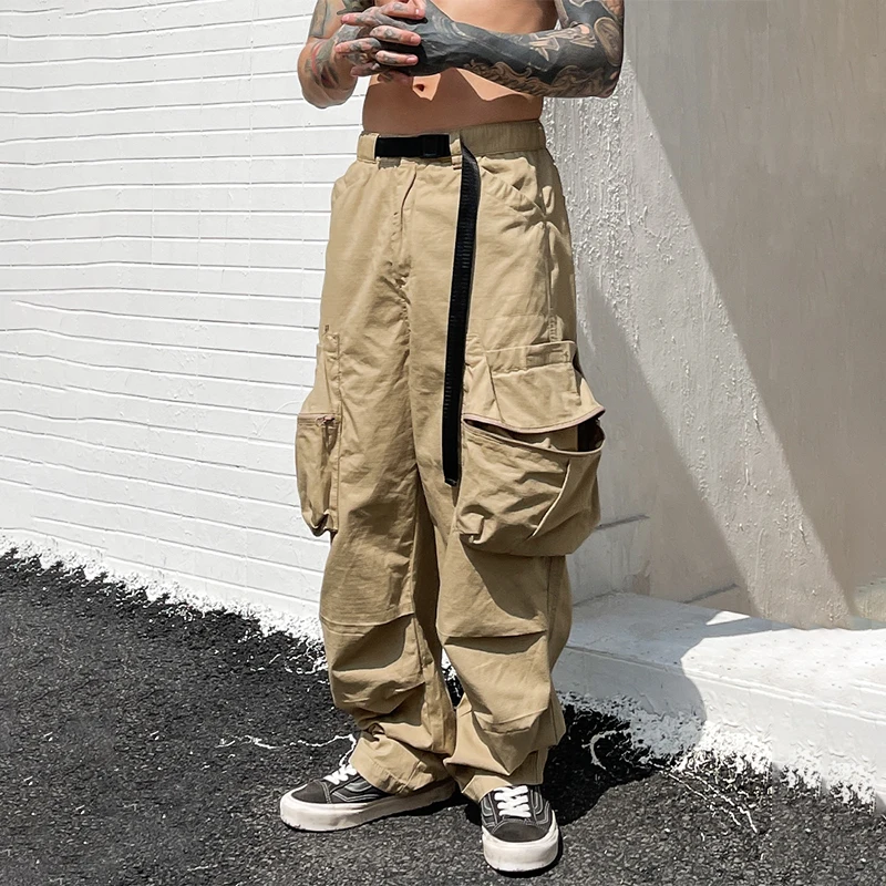 HOUZHOU Baggy Black Cargo Pants Men American Streetwear Oversize Khaki Cargo Trousers Male Pocket Loose Casual Hip Hop Workwear
HOUZHOU Baggy Black Cargo Pants Men American Streetwear Oversize Khaki Cargo Trousers Male Pocket Loose Casual Hip Hop Workwear