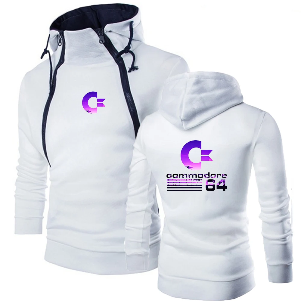 2023 New Commodore 64 Men Harajuku Chest Zipper Hoodie High-quality Three-color Style Fleece Leisure Causal Comfortable Sweater
2023 New Commodore 64 Men Harajuku Chest Zipper Hoodie High-quality Three-color Style Fleece Leisure Causal Comfortable Sweater
