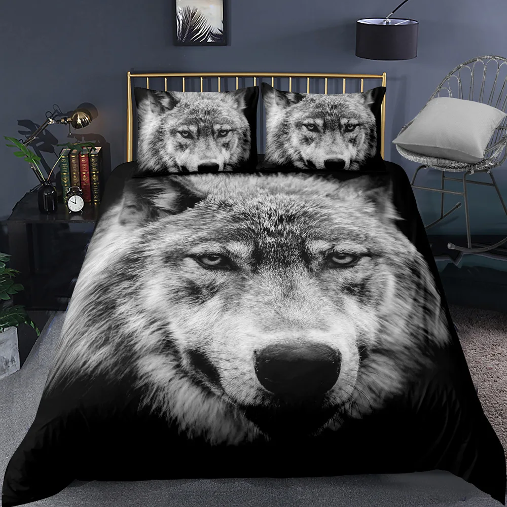 Bedding Set 3D Anima Digital Brushed Printe Duve Super Soft Quilt Cover Pillowcase For Single Double Bed Quilt Cover and Pillow
Bedding Set 3D Anima Digital Brushed Printe Duve Super Soft Quilt Cover Pillowcase For Single Double Bed Quilt Cover and Pillow